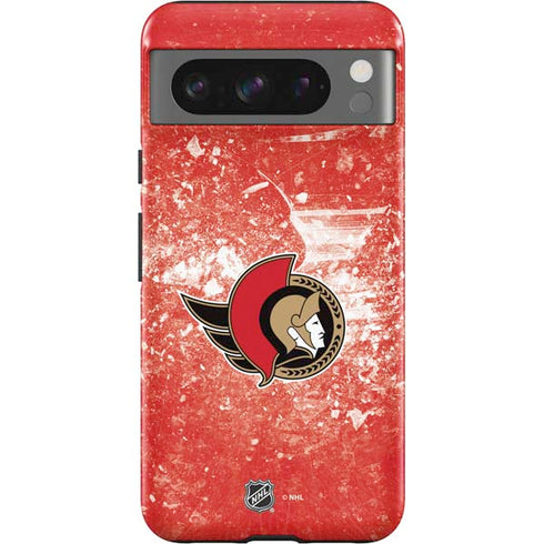 NHL Ottawa Senators Iced Pixel Cases